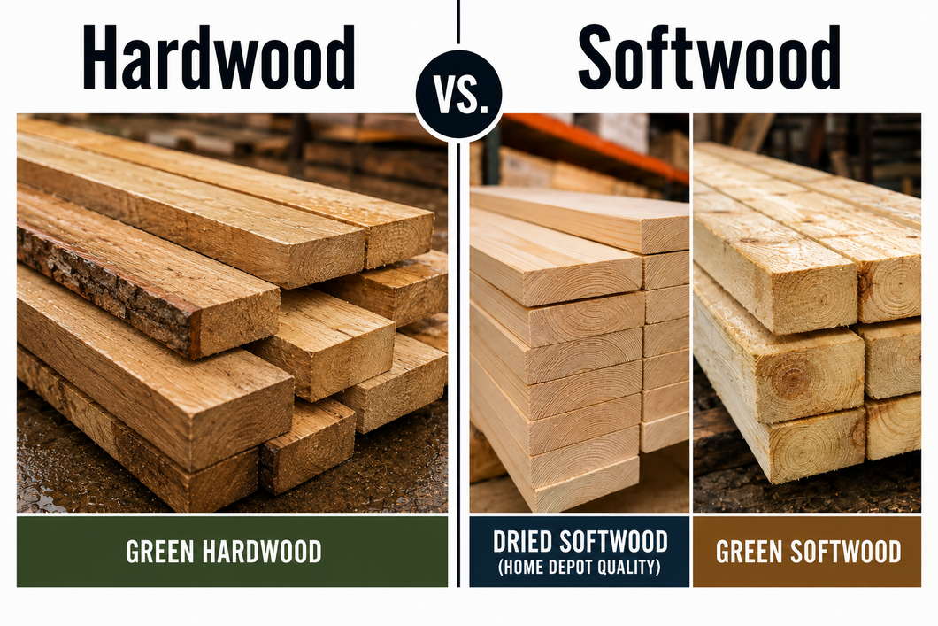 Hardwood vs Softwood Pallets
