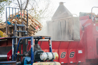 Wood Pallet Recycling Mulch